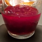 Cranberry sauce with Clementine
